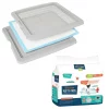Frisco Training Pad Holder, 24-in x 24-in + Dog Training & Potty Pads, 22 x 23-in, 100 count, Unscented -Frisco Sales 2024 319526 MAIN. SY630 V1630622788