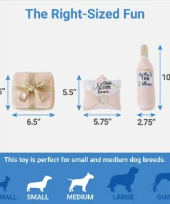 Frisco Mother's Day Gifts Plush Squeaky Dog Toy, 3 count 6 Frisco Mother's Day Gifts Plush Squeaky Dog Toy, 3 count -Frisco Sales 2024 327035 PT1. SY630 V1649870846