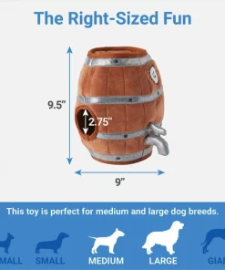 Frisco Beer & Keg Plush Squeaky Dog Toy, 4 count 8 Frisco Beer & Keg Plush Squeaky Dog Toy, 4 count -Frisco Sales 2024 327047 PT2. SY630 V1648563981