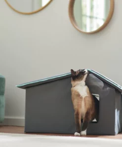 Frisco Extra Wide Indoor Heated Cat House