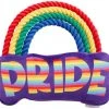 Frisco Pride Rainbow Plush with Rope Squeaky Dog Toy -Frisco Sales 2024 331653 MAIN. SY630 V1649086609