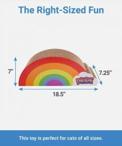 Frisco Pride Rainbow Cat Scratcher Toy with Catnip 6 Frisco Pride Rainbow Cat Scratcher Toy with Catnip -Frisco Sales 2024 331684 PT1. SY630 V1649784985