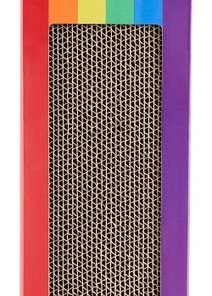Frisco Pride Rainbow Hanging Cat Scratcher Toy with Catnip