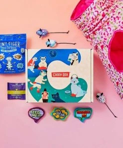 Goody Box||Frisco Goody Box Retro Toys & Treats + Frisco Multi-Cat Unscented Clumping Clay Cat Litter -Frisco Sales 2024 338669 PT2. SY630 V1635895118