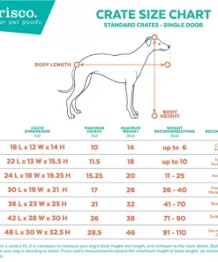 Frisco Fold & Carry Single Door Collapsible Wire Dog Crate -Frisco Sales 2024 88792 PT2. SY630 V1621952540